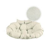 Hangstoel - Ei stoel - 2 personen - met frame - grijs beige