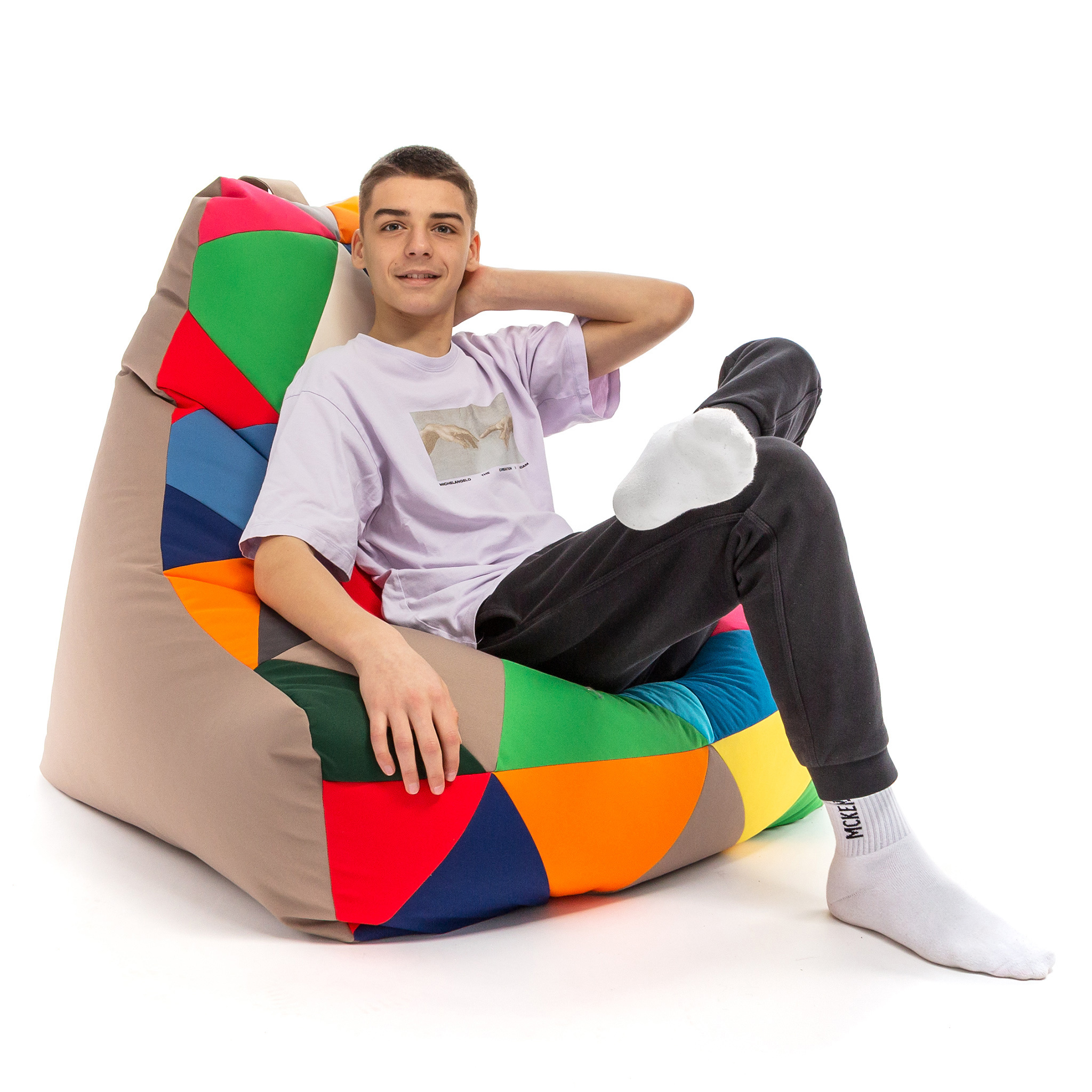 Zitzak buiten - KEIKO - waterdicht - 100x80x85 cm - bruin