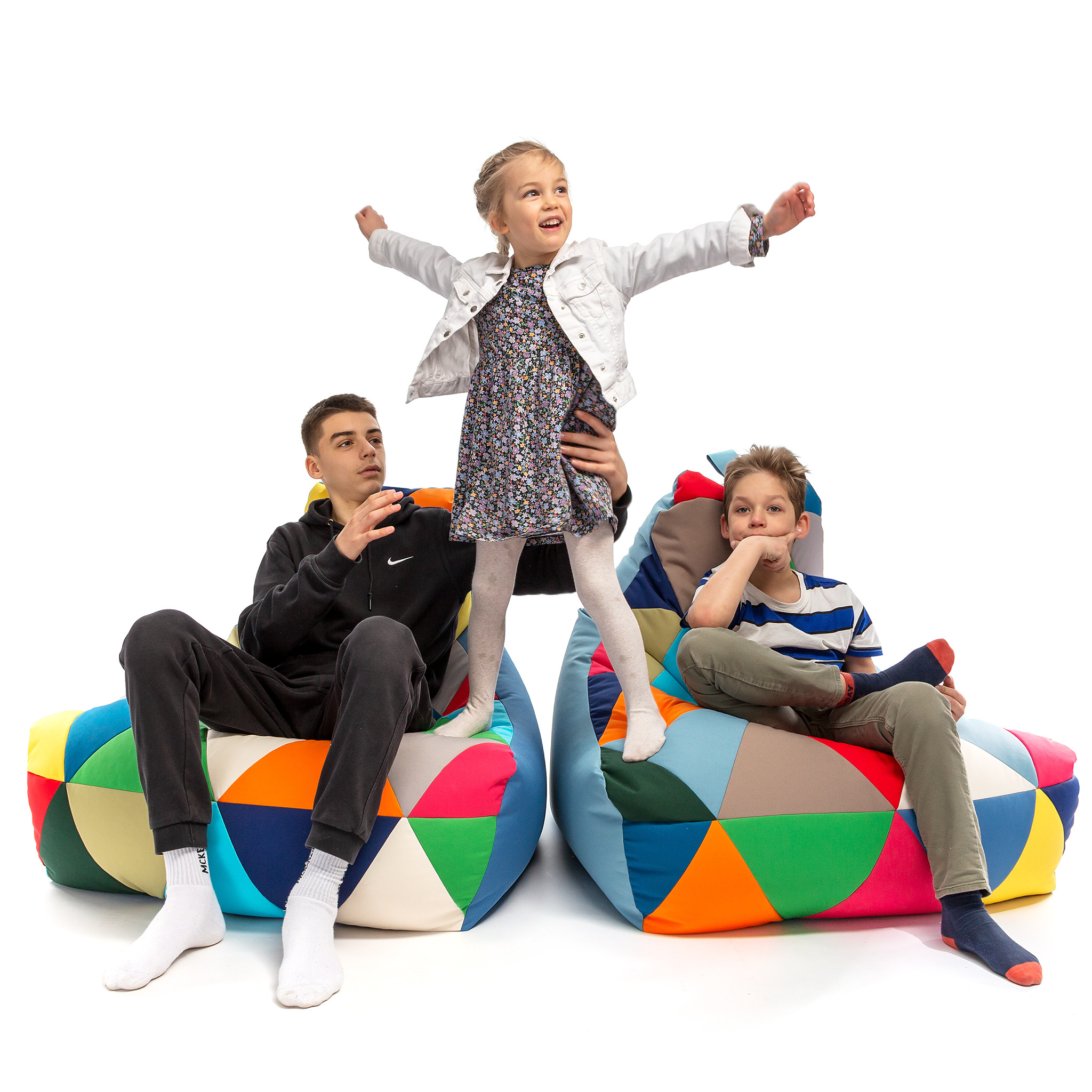 Zitzak buiten - KEIKO - waterdicht - 100x80x85 cm - blauw