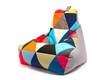 Zitzak buiten - KEIKO - waterdicht - 100x80x85 cm - taupe