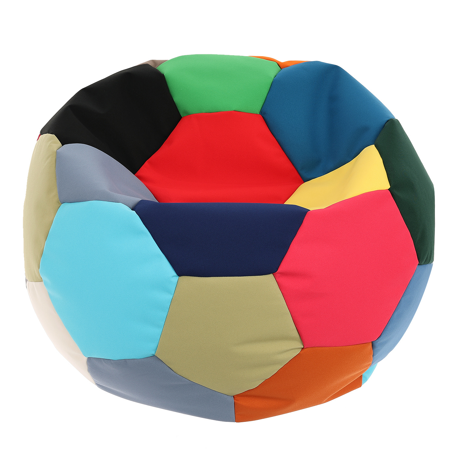 Voetbal zitzak buiten - waterdicht - Ø 65 cm - maat M