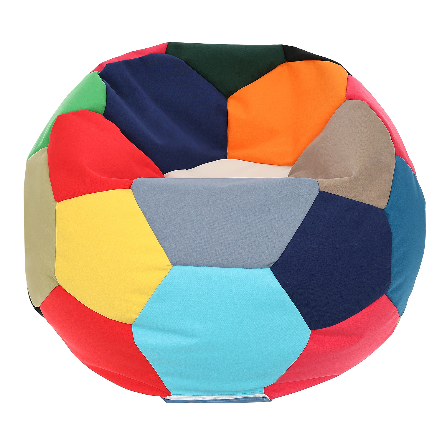 Voetbal zitzak buiten - waterdicht - Ø 90 cm - maat L