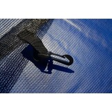 Trampoline - blauw - 244 cm - met net- tot 120 KG