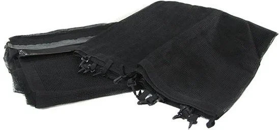 Trampoline - blauw - 244 cm - met net- tot 120 KG