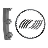 Fitness hoelahoep - Ø 98 cm - 1 kg - 40 massage knoppen