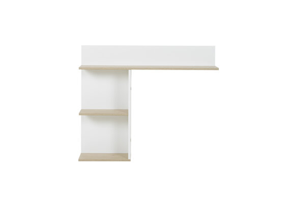 MATIS - Hoofdbord bed - 104x18x86 cm - wit eiken