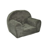 Kinderfauteuil - LINCOL - 60x40x45 cm - corduroy - olijfgroen