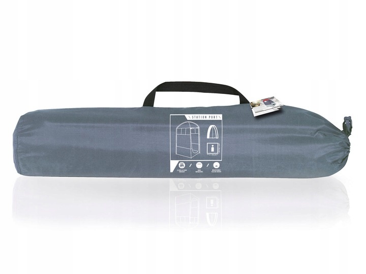 Bestway - douchetent - 110x110x190cm - grijs, rood