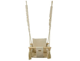 Baby swing - baby schommelstoel - max. 20 kg - creme