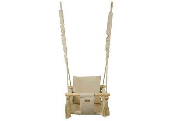 Baby swing - baby schommelstoel - max. 20 kg - creme