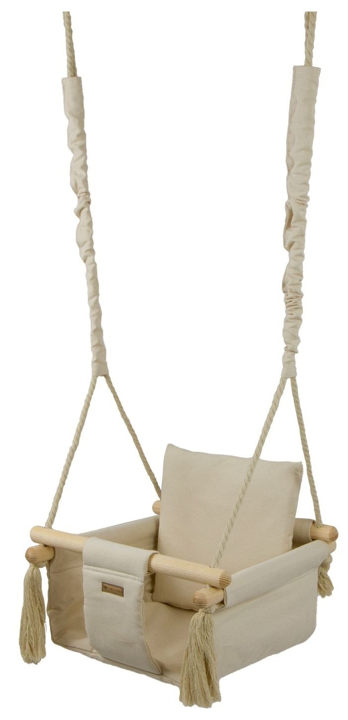 Baby swing - baby schommelstoel - max. 20 kg - creme