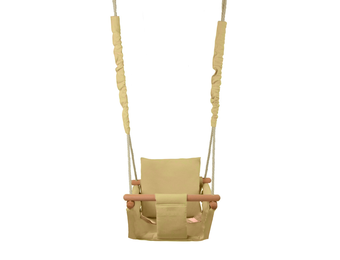 Baby swing - Baby schommelstoel - max. 20 kg - crème