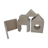 Foam blokken - soft play - ITAKA - 9 delig - beige