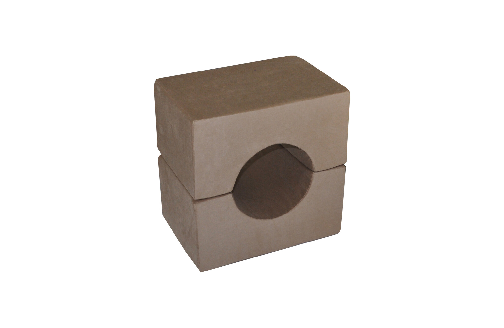 Foam blokken - soft play - ITAKA - 9 delig - cappuccino