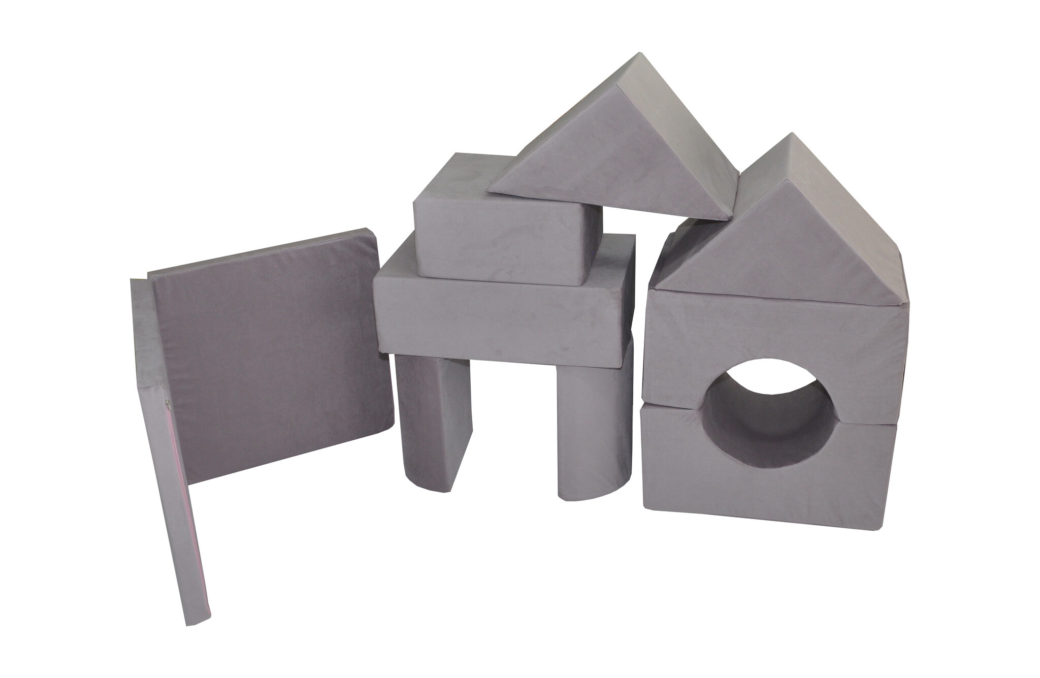 Foam blokken - soft play - ITAKA - 9 delig - lila