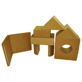 Foam blokken - soft play - ITAKA - 9 delig - okergeel