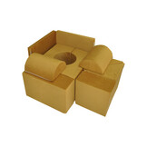 Foam blokken - soft play - ITAKA - 9 delig - okergeel