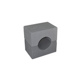 Foam blokken - soft play - ITAKA - 9 delig - grijs