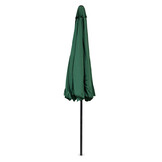 Parasol - polyester - kantelbaar - 300 cm - groen