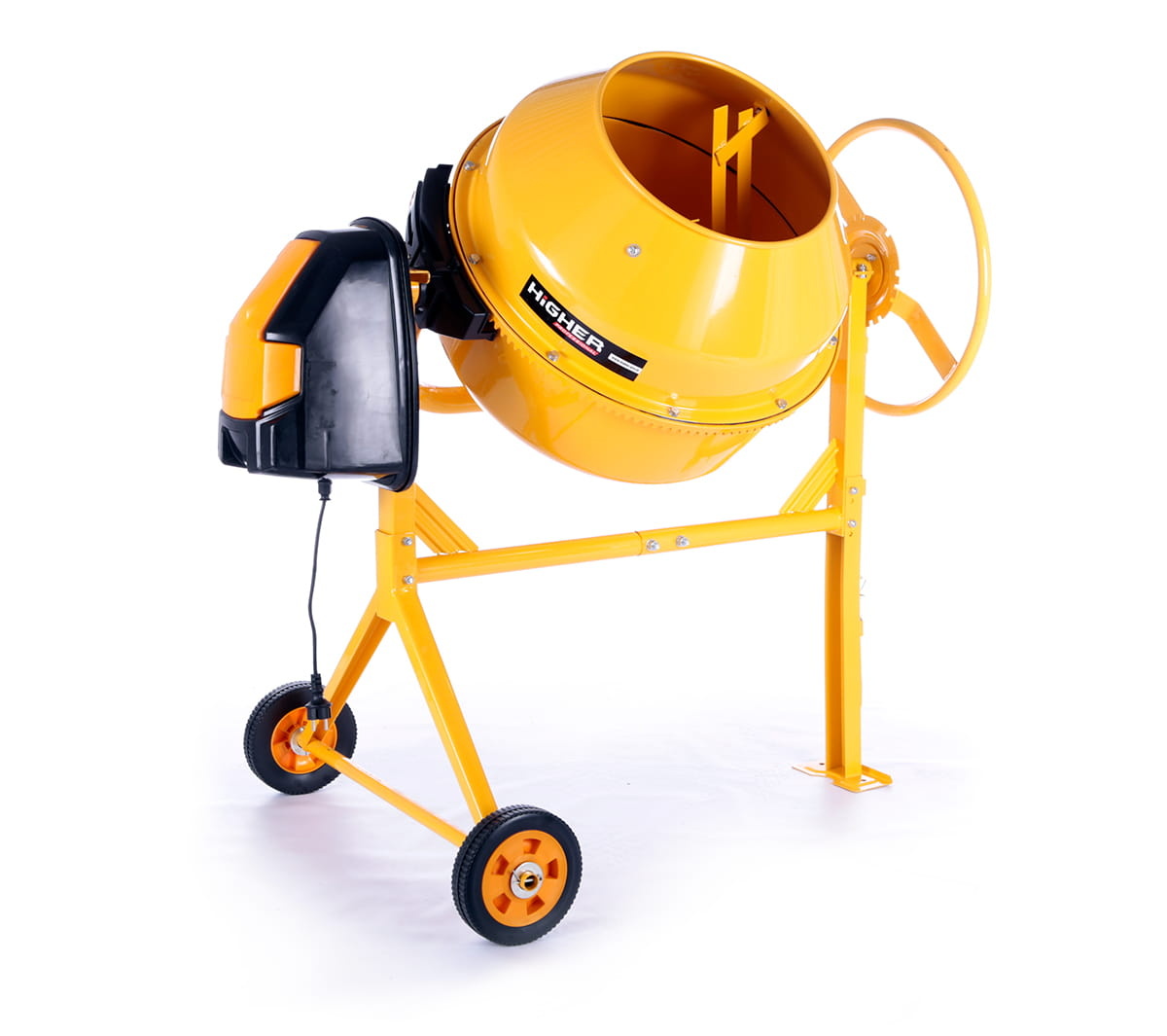 Betonmolen - betonmixer - 140L - 550W - HIGHER - geel