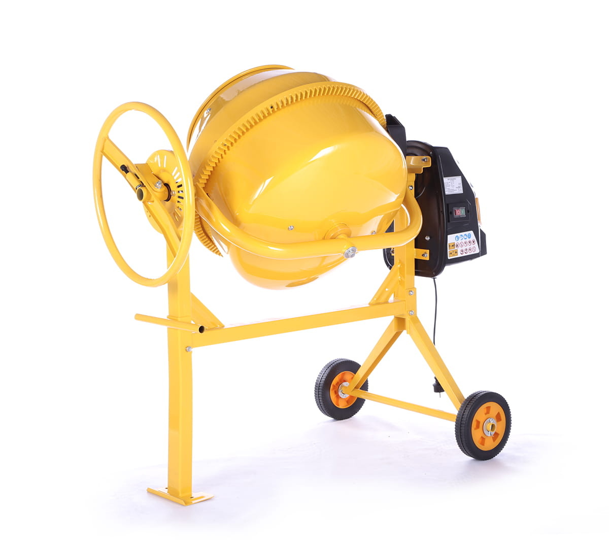 Betonmolen - betonmixer - 140L - 550W - HIGHER - geel