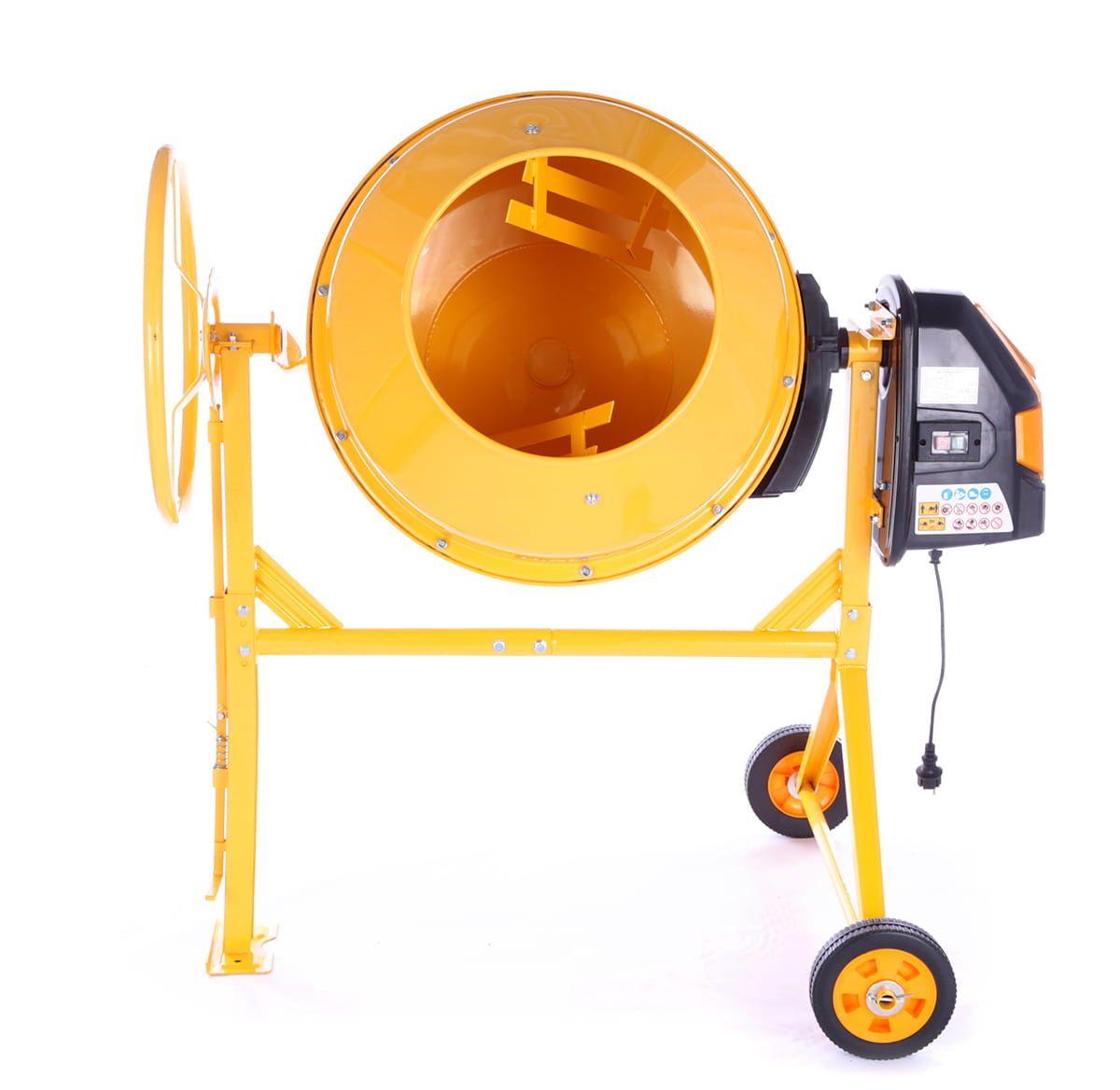 Betonmolen - betonmixer - 140L - 550W - HIGHER - geel