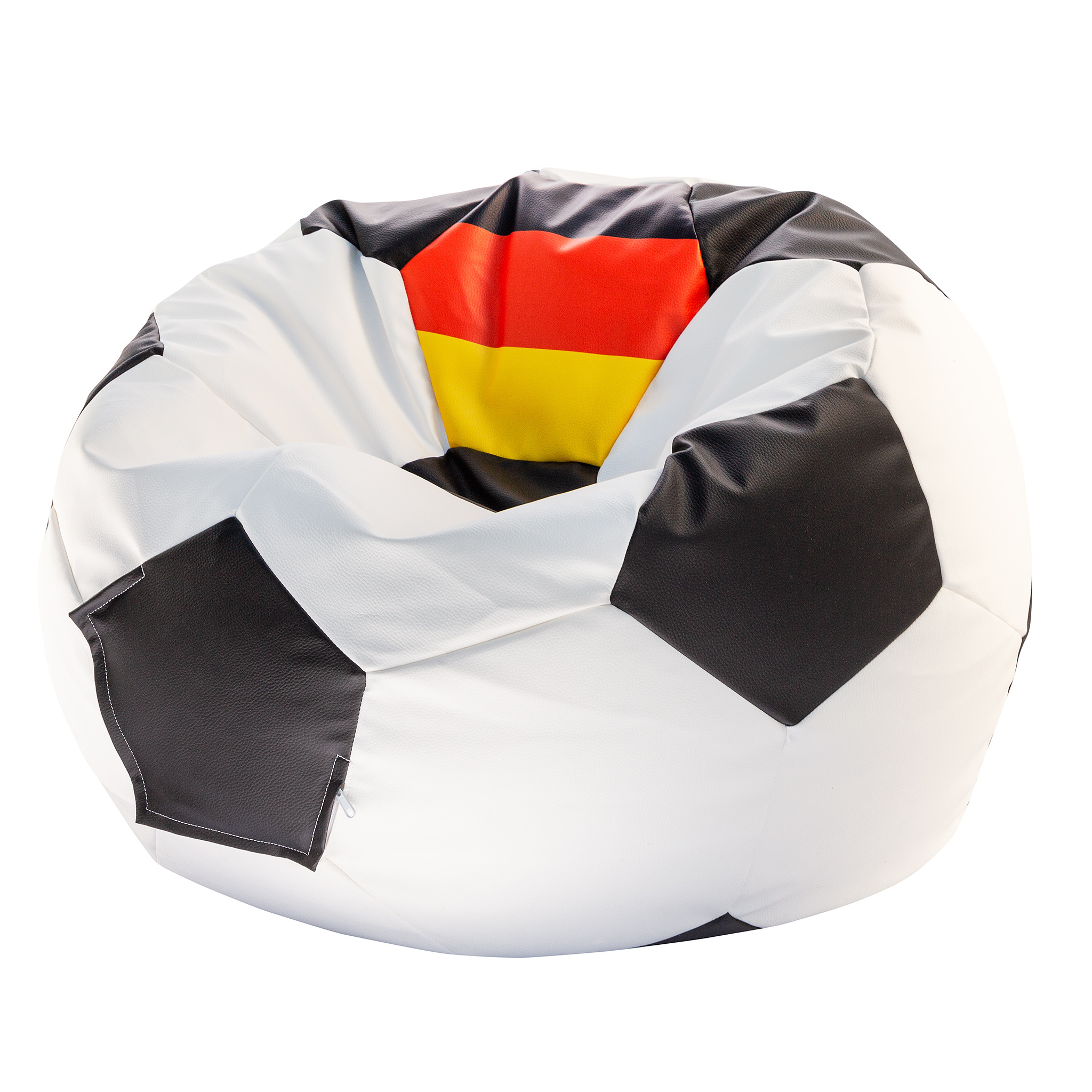 Voetbal zitzak - EURO 2024 - maat L - Ø 90 cm - Duitsland