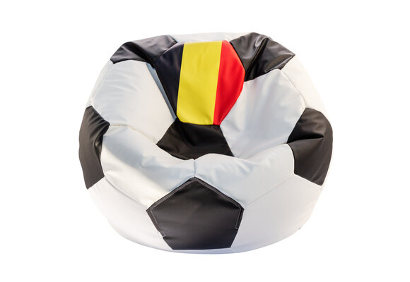 Voetbal zitzak - EURO 2024 - maat L - Ø 90 cm - Belgie