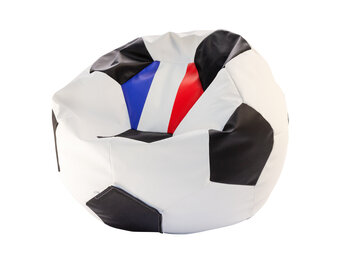 Voetbal zitzak - EURO 2024 - maat L - Ø 90 cm - Frankrijk