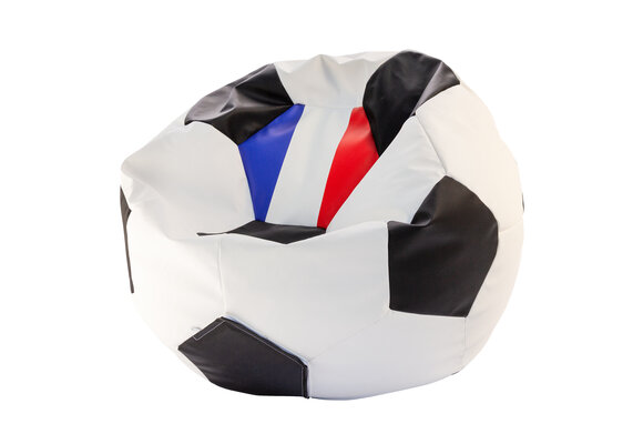 Voetbal zitzak - EURO 2024 - maat L - Ø 90 cm - Frankrijk