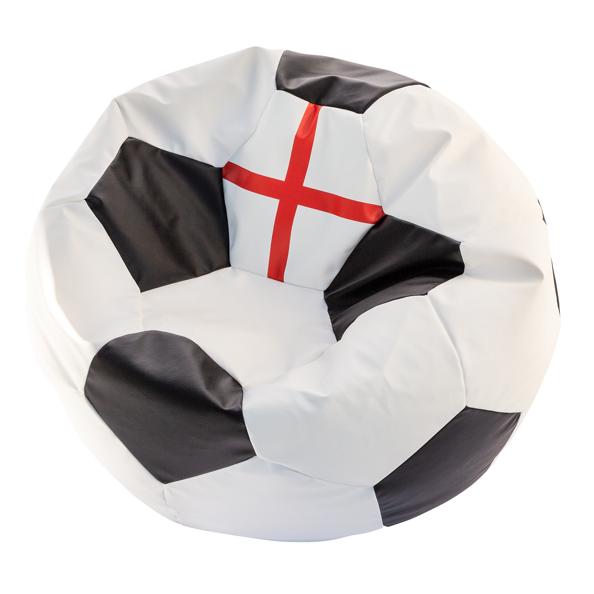 Voetbal zitzak - EURO 2024 - maat L - Ø 90 cm - Engeland