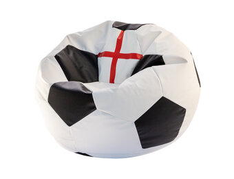 Voetbal zitzak - EURO 2024 - maat L - Ø 90 cm - Engeland