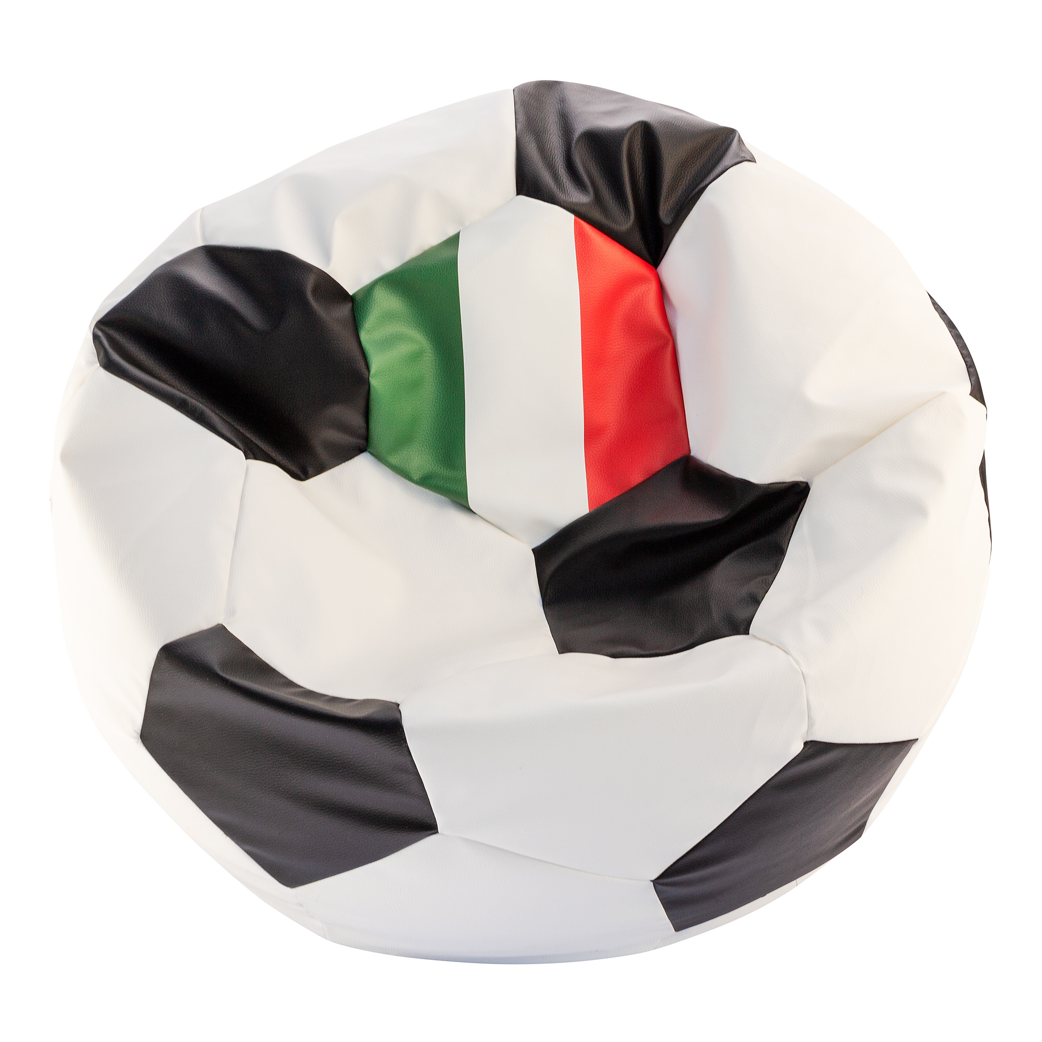 Voetbal zitzak - EURO 2024 - maat L - Ø 90 cm - Italie