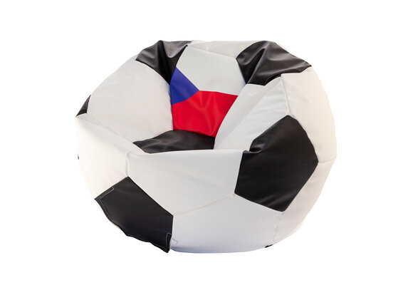 Voetbal zitzak - EURO 2024 - maat L - Ø 90 cm - Tsjechie
