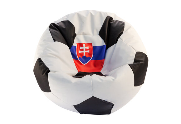 Voetbal zitzak - EURO 2024 - maat L - Ø 90 cm - Slowakije