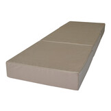 Opvouwbaar matras - logeermatras - 195x65x15 cm - beige