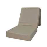Opvouwbaar matras - logeermatras - 195x65x15 cm - beige
