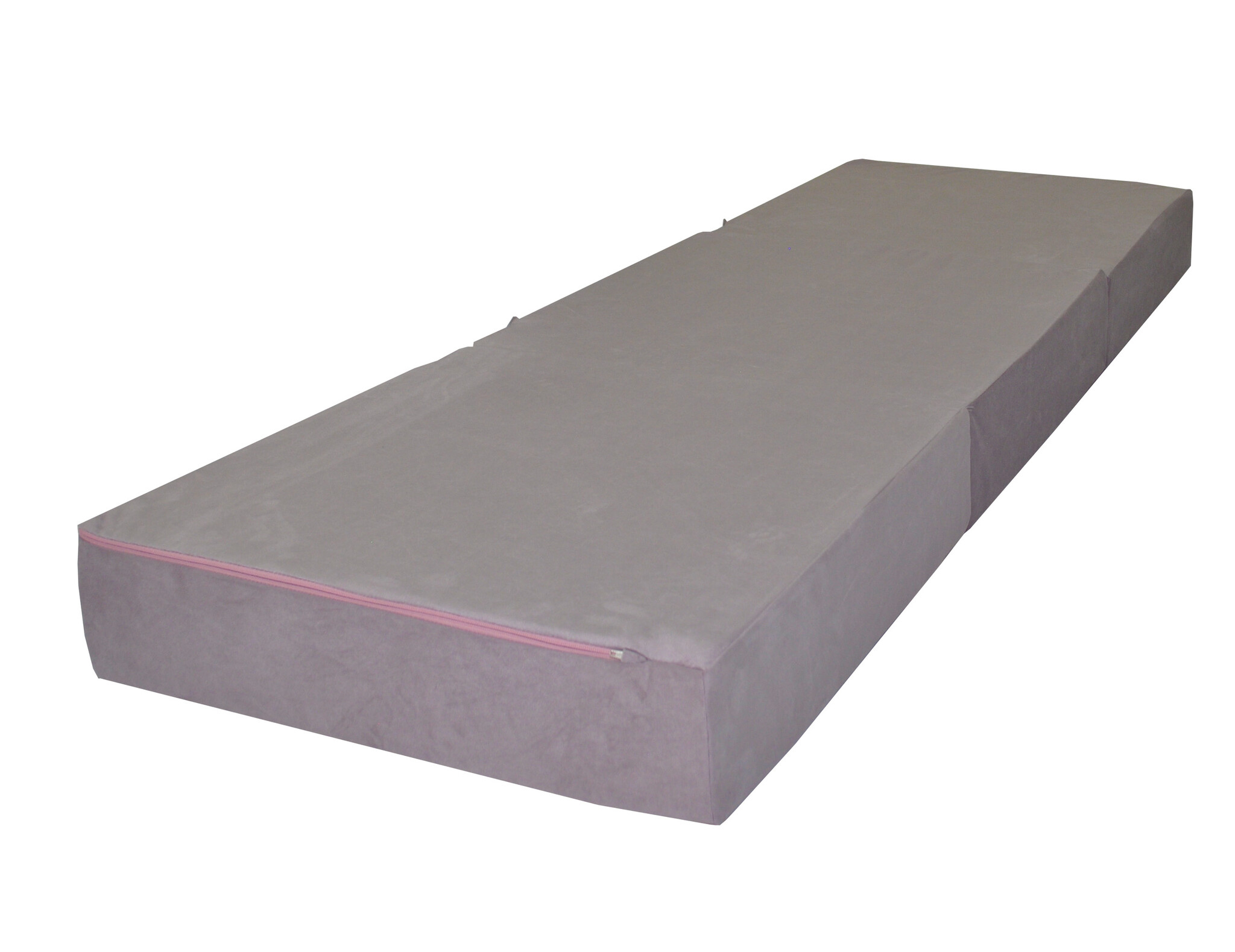 Opvouwbaar matras - logeermatras - 195x65x15 cm - lila