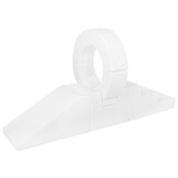 Foam blokken - met hoepel en glijbaan - 7 delig - wit