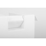 Foam blokken - met hoepel en glijbaan - 7 delig - wit