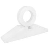 Foam blokken - met hoepel en glijbaan - 7 delig - wit