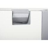 Foam blokken - met hoepel en glijbaan - 7 delig - grijs