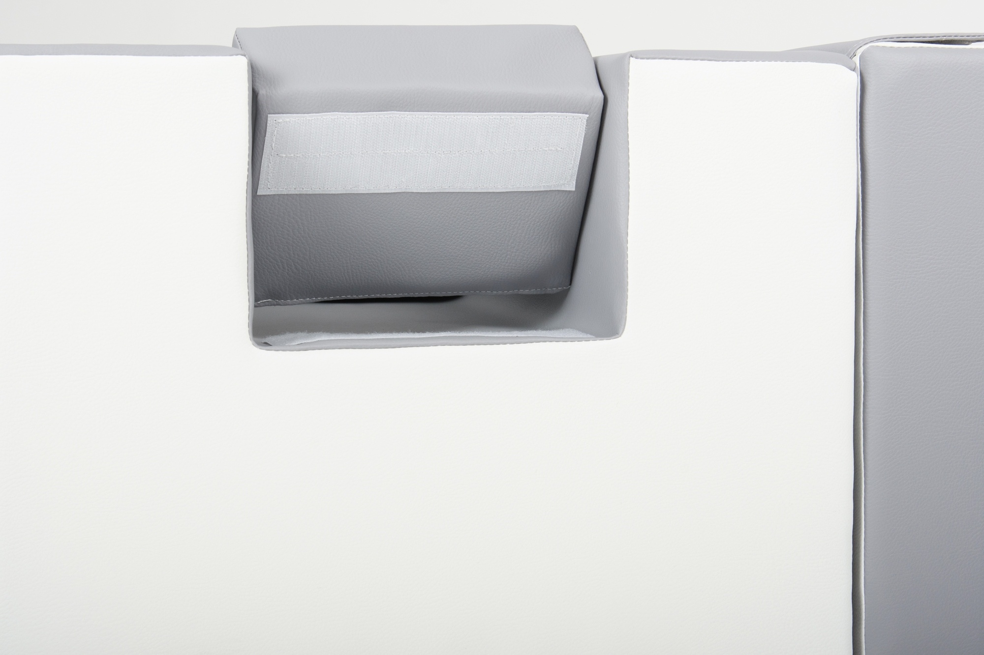 Foam blokken - met hoepel en glijbaan - 7 delig - grijs