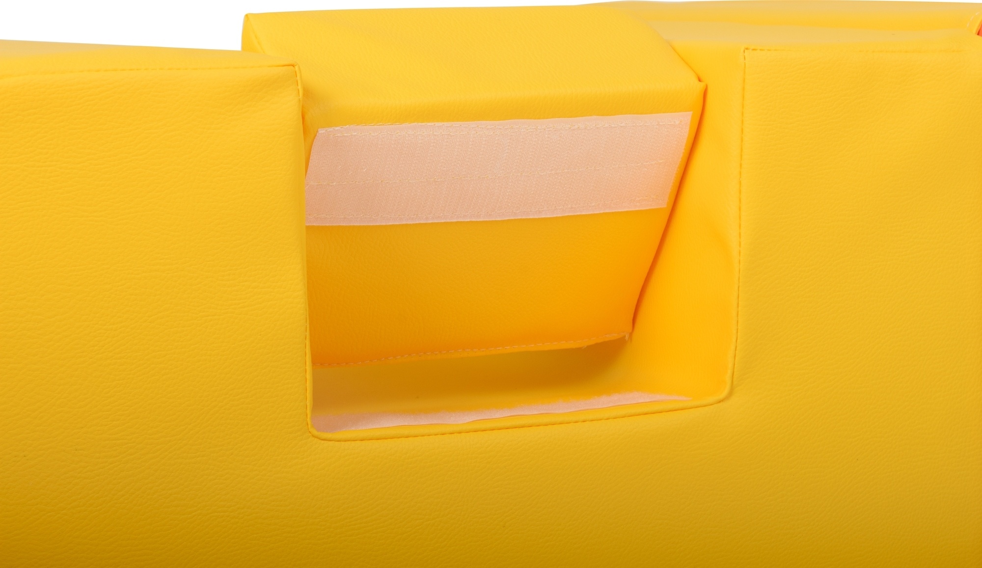 Foam blokken - met glijbaan - 7 delig - oranje geel groen