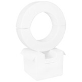 Foam blokken - hoepel - Ø 78 cm - 3 delig - wit