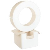 Foam blokken - hoepel - Ø 78 cm - 3 delig - beige