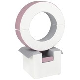 Foam blokken - hoepel - Ø 78 cm - 3 delig - oudroze grijs