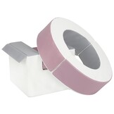 Foam blokken - hoepel - Ø 78 cm - 3 delig - oudroze grijs