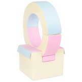 Foam blokken - hoepel - Ø 78 cm - 3 delig - pastelkleuren