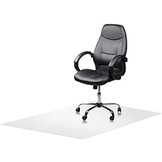 Vloerbeschermer 100 x 70 cm – Bureaustoelmat – Wit